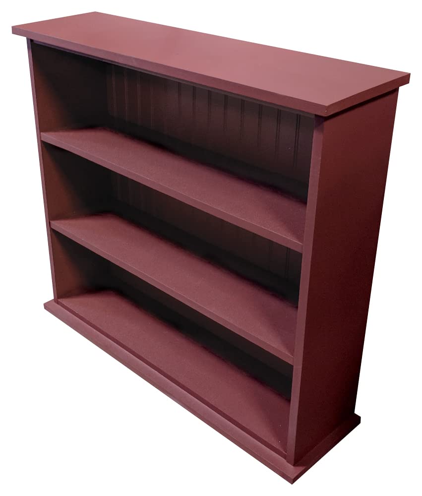 Sawdust City Solid Wood Hall Bookcase (Unfinished Pine)