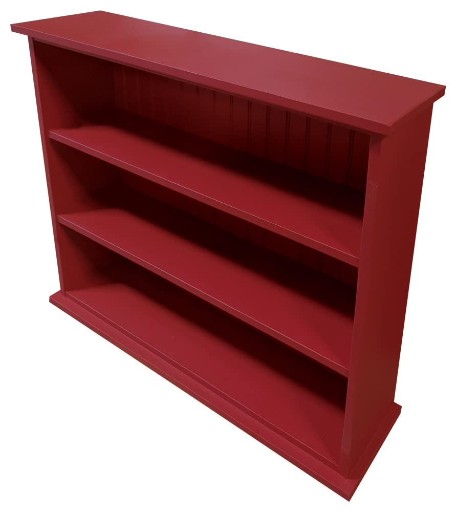 Sawdust City Solid Wood Hall Bookcase (Unfinished Pine)