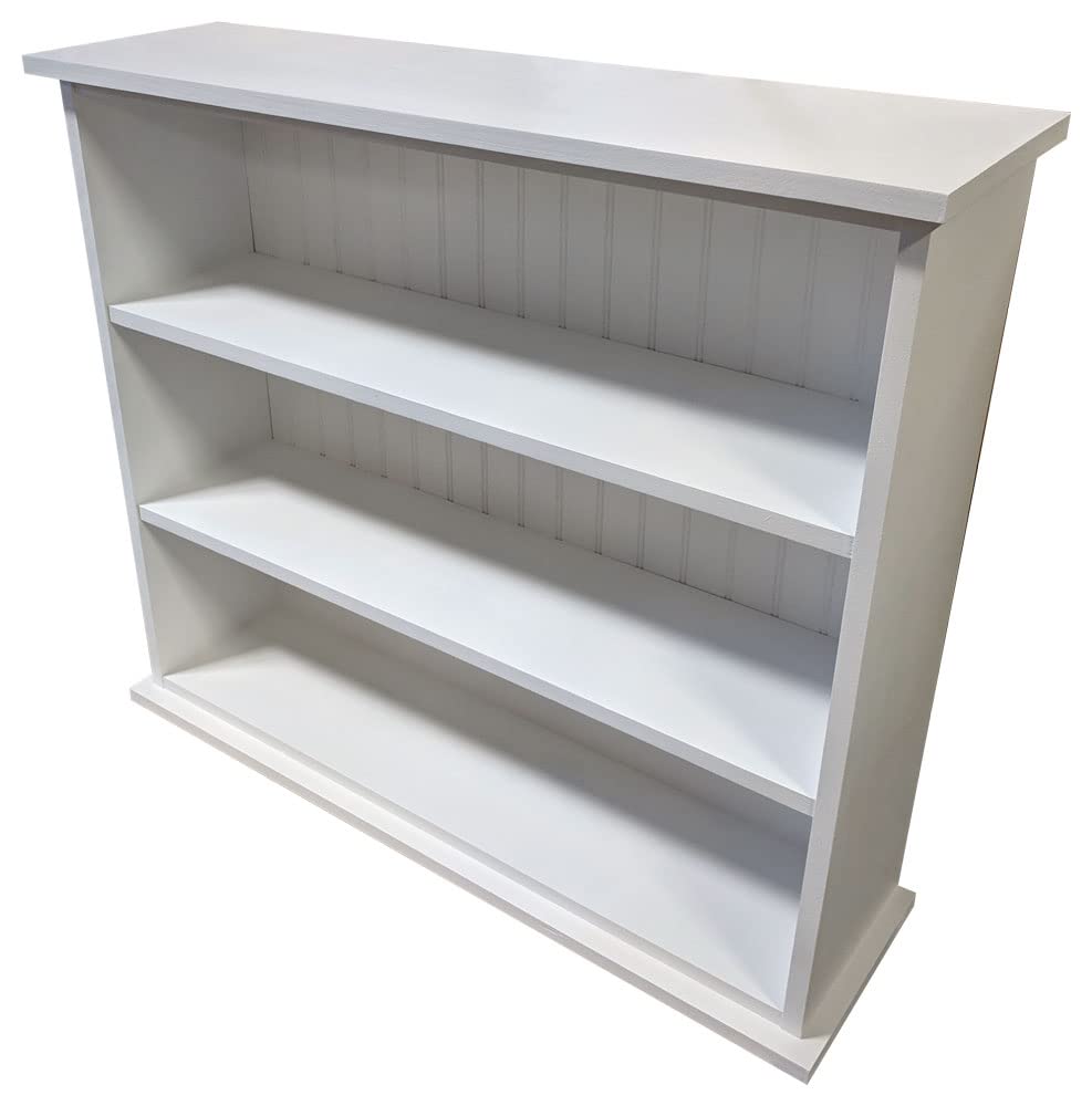 Sawdust City Solid Wood Hall Bookcase (Unfinished Pine)