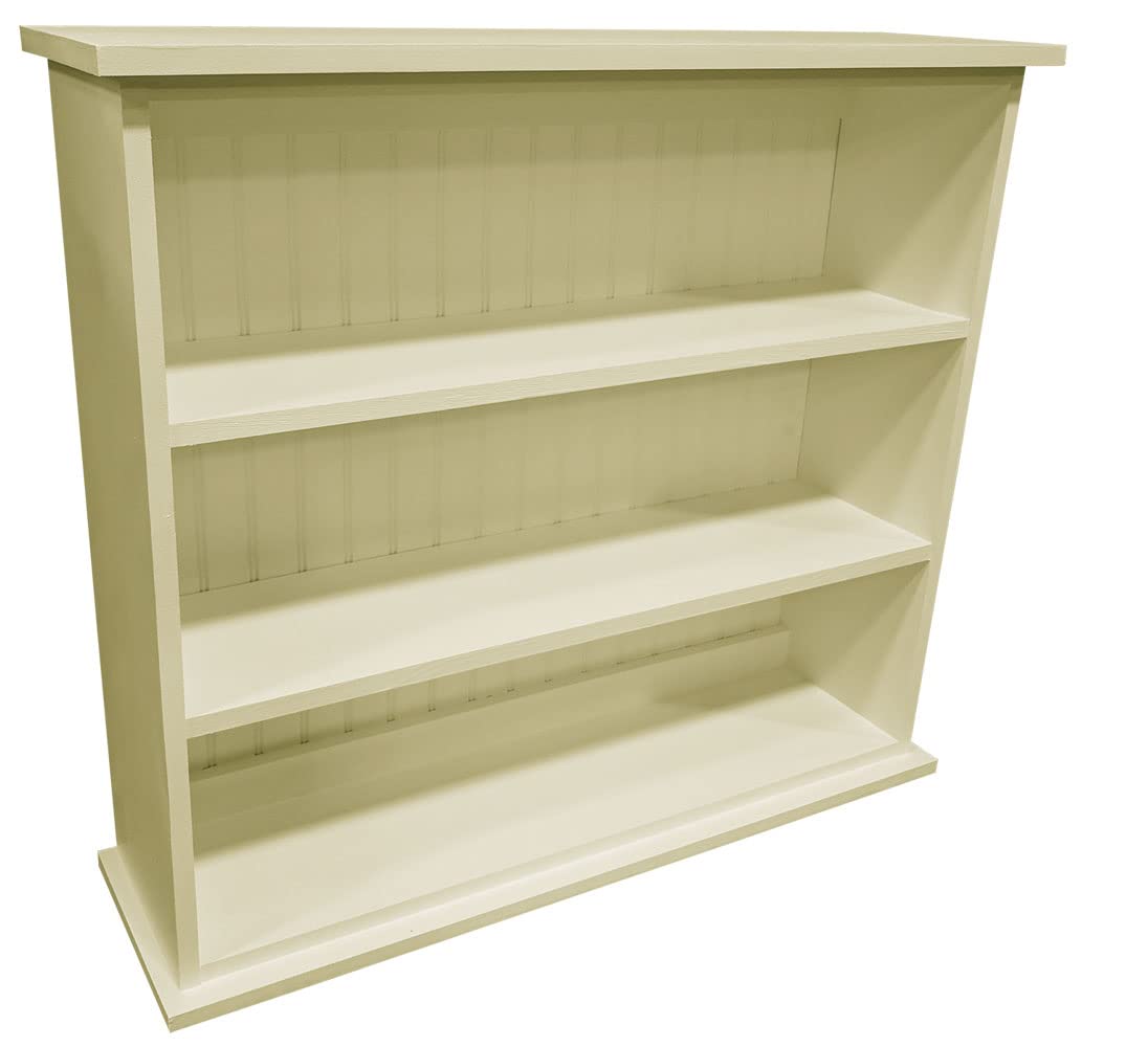 Sawdust City Solid Wood Hall Bookcase (Unfinished Pine)