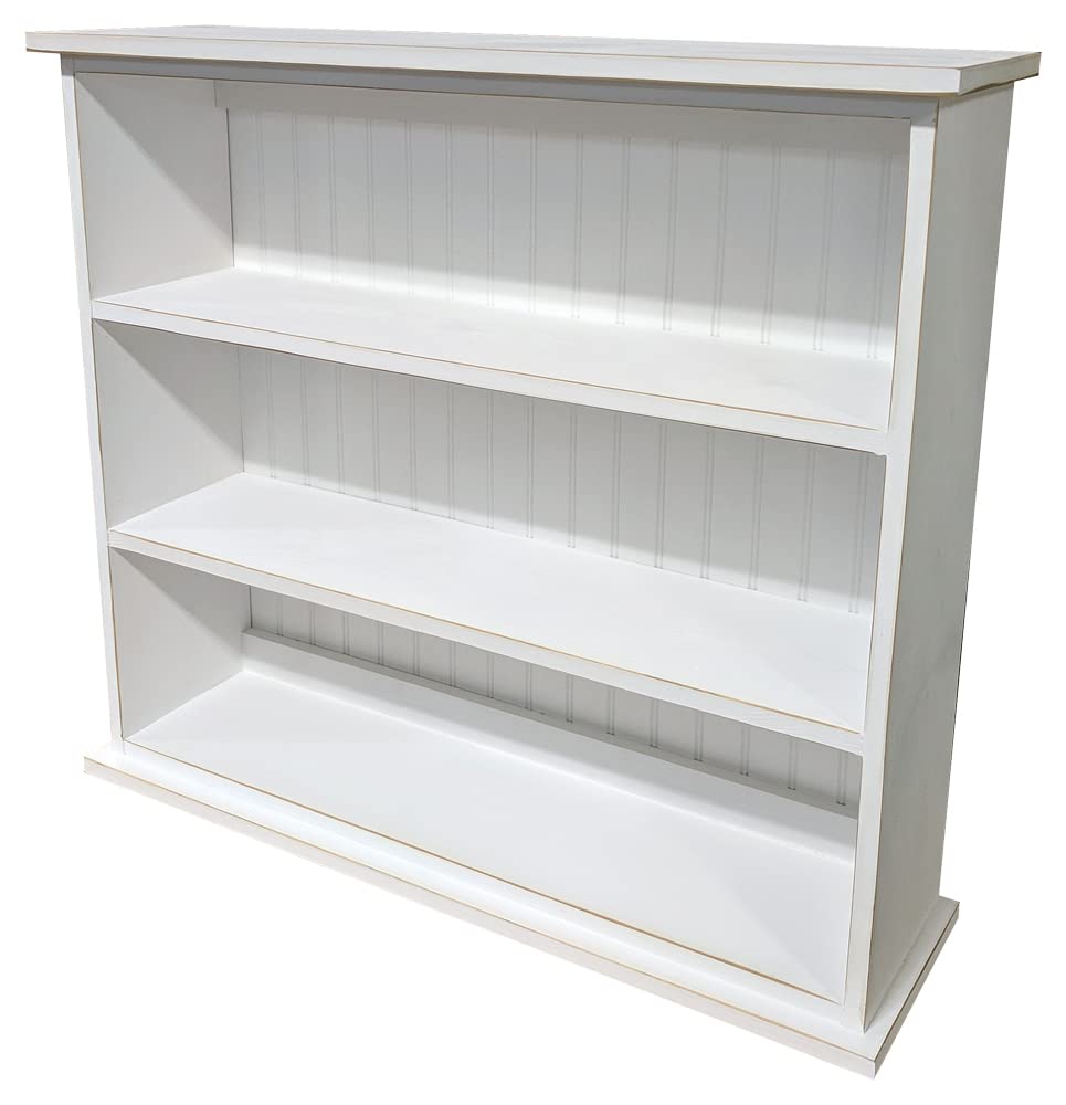 Sawdust City Solid Wood Hall Bookcase (Unfinished Pine)