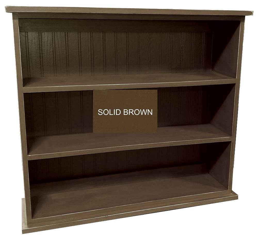 Sawdust City Solid Wood Hall Bookcase (Unfinished Pine)