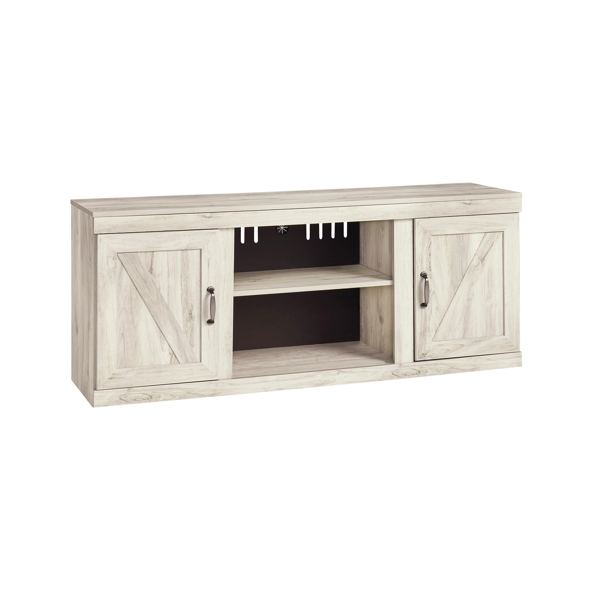 Signature Design by Ashley Wynnlow Rustic Pier-Style 72" Bookcase, Grayish Brown