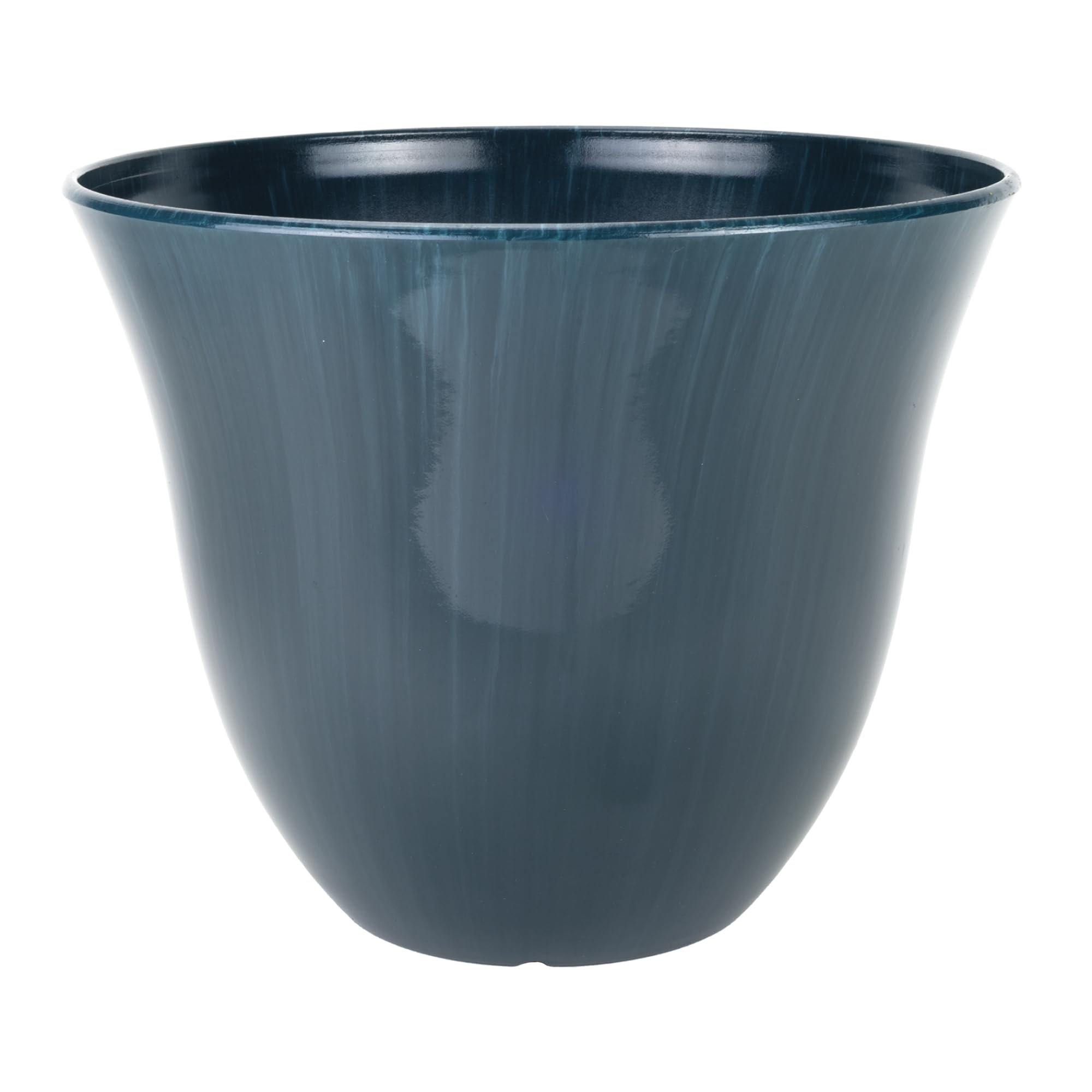Classic Home and Garden Honeysuckle Resin Planters - Lightweight Indoor & Outdoor Plant Pots - UV-Resistant Plastic Flower Pots - Pot Planters for Flowers & Herbs (15" Tequila Sunrise)