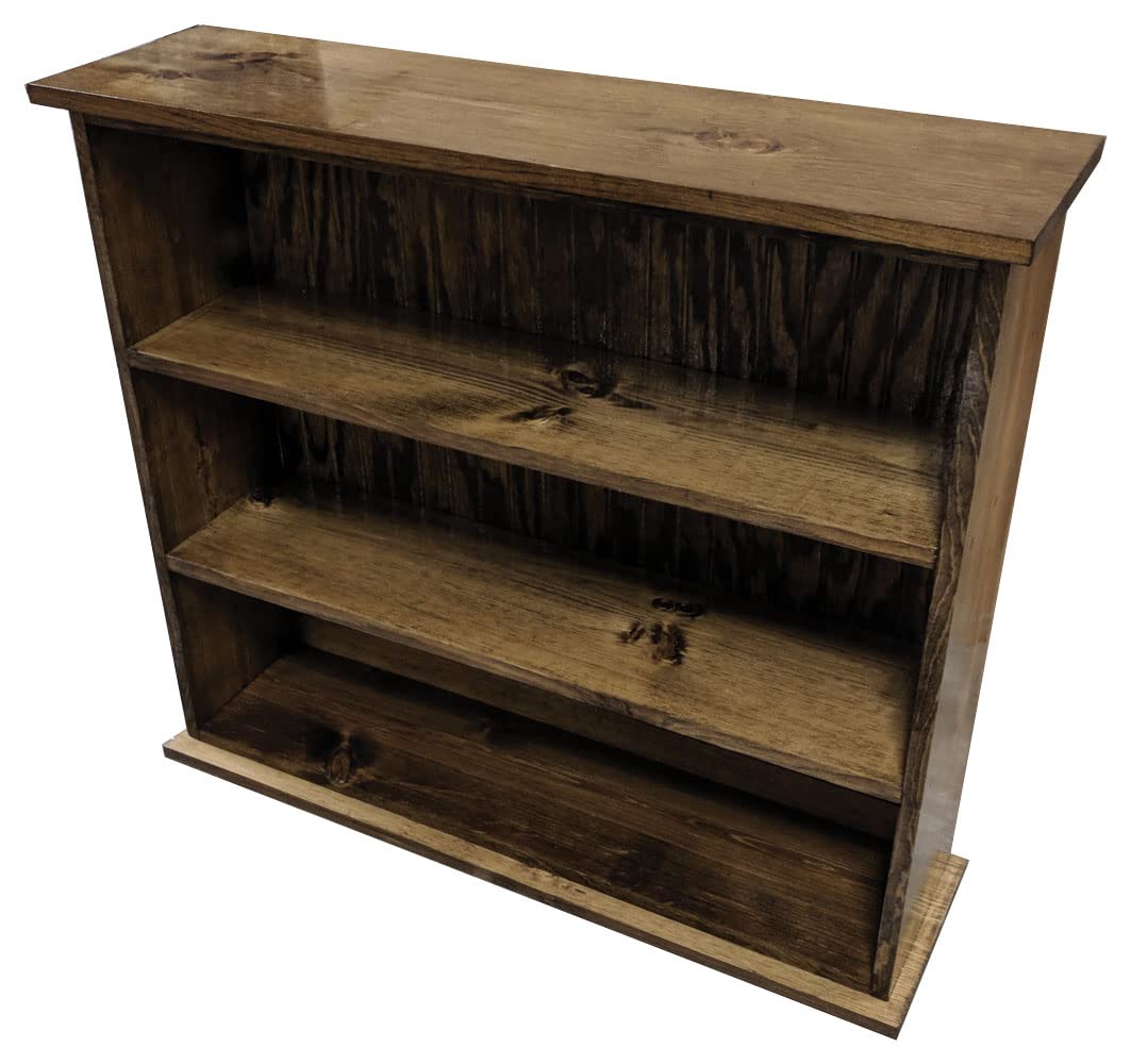 Sawdust City Solid Wood Hall Bookcase (Unfinished Pine)