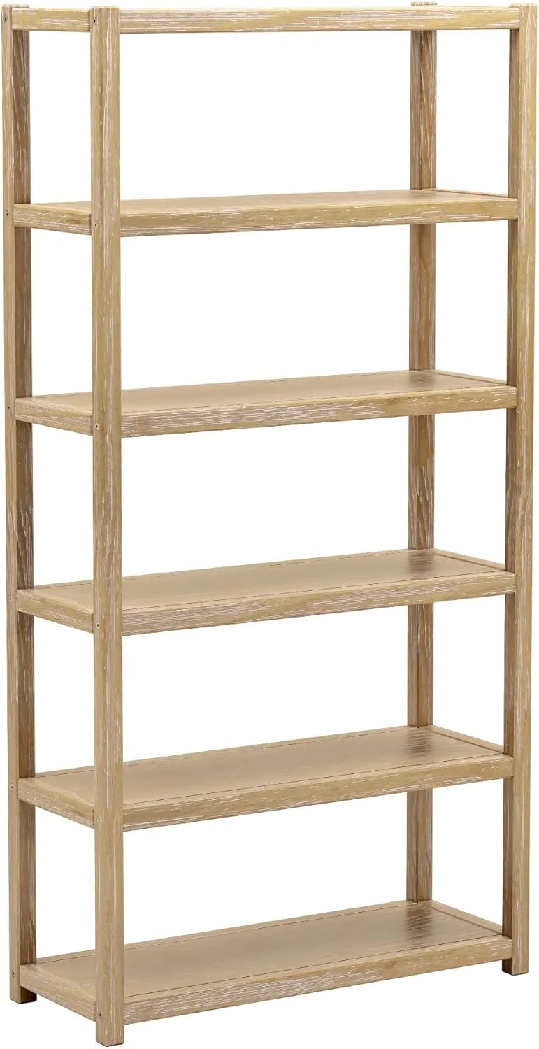 Grain Wood Furniture Greenport 72" Bookcase - Brushed Driftwood