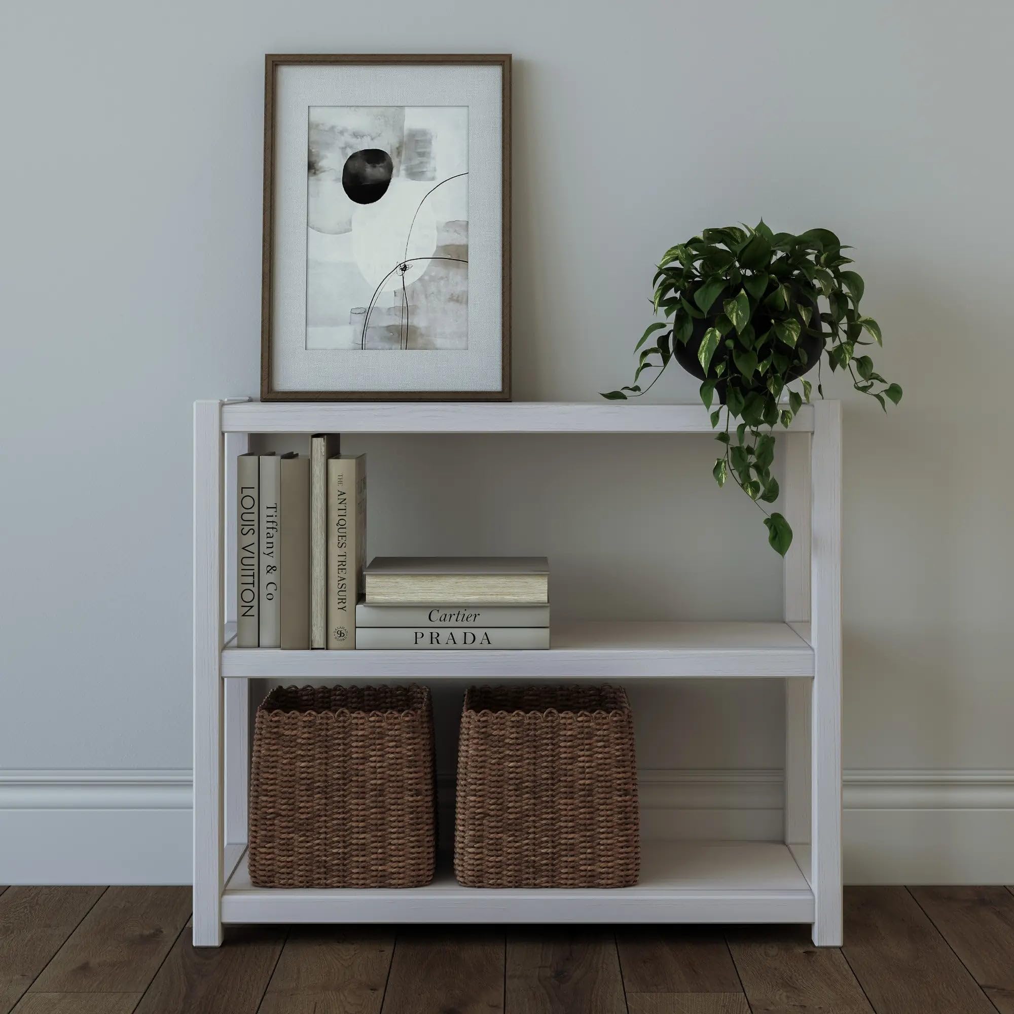 Grain Wood Furniture Greenport 30" Modular Bookcase - Brushed Driftwood
