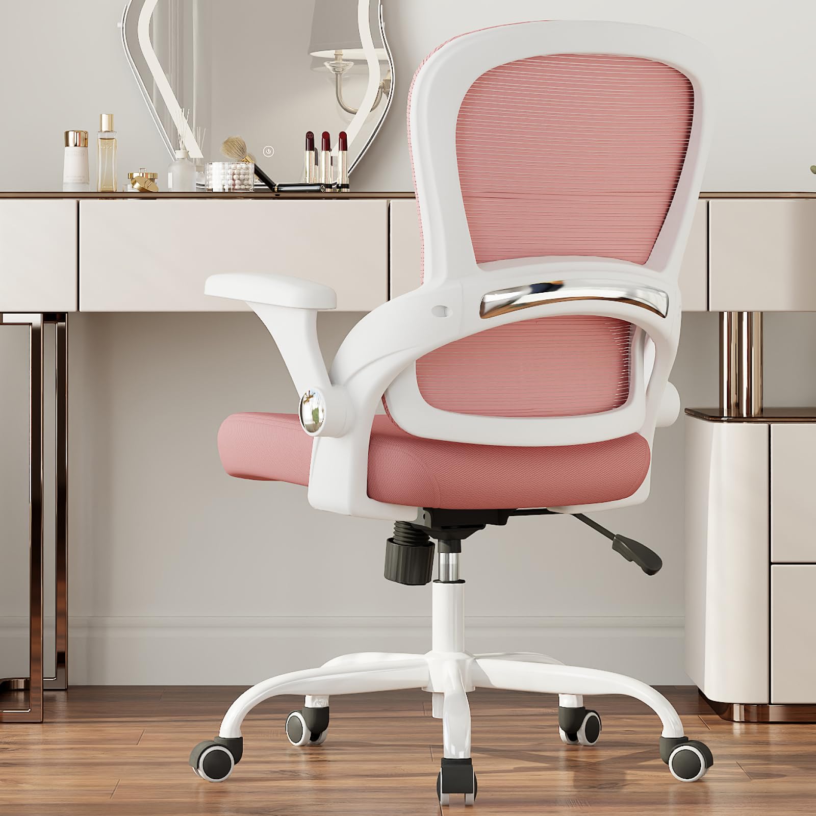 TRALT Office Chair - Ergonomic Office Chair with Back Support, Home Office Desk Chairs, 330lbs Wide Seat Big and Tall Office Chairs, Comfy Desk Chair for Work, Study, Office, Gaming (Black)