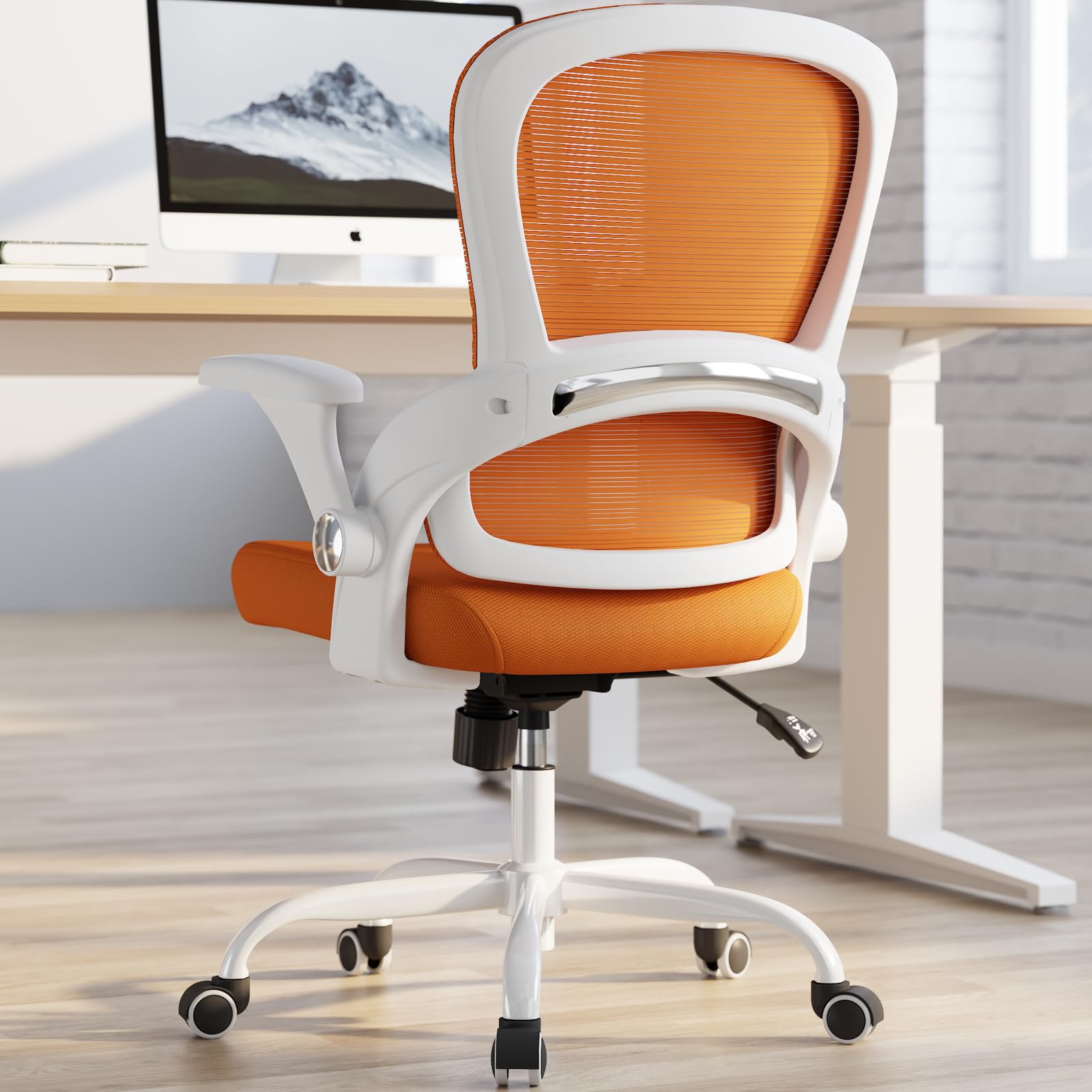 TRALT Office Chair - Ergonomic Office Chair with Back Support, Home Office Desk Chairs, 330lbs Wide Seat Big and Tall Office Chairs, Comfy Desk Chair for Work, Study, Office, Gaming (Black)