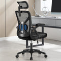 Office Chair,Ergonomic Desk Chair with Adjustable Lumbar Support,400 Lbs Mesh Computer Chair High Back with Headrest for Home Office (Black)