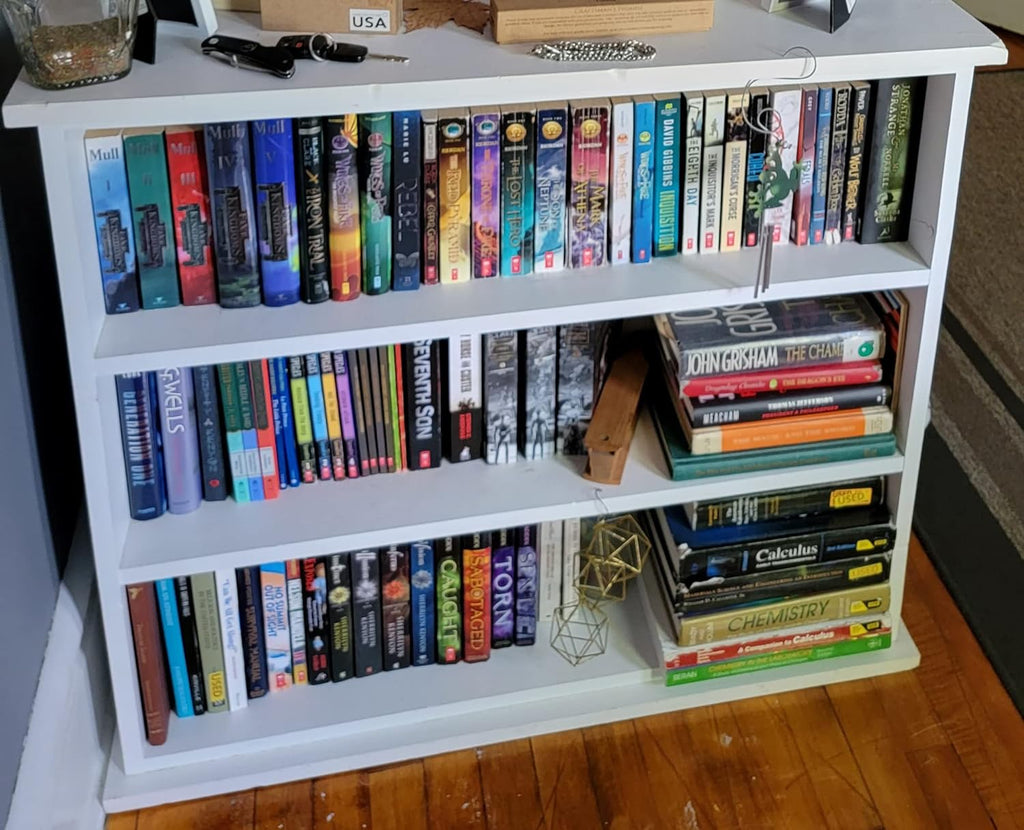 Sawdust City Solid Wood Hall Bookcase (Unfinished Pine)