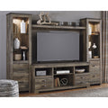Signature Design by Ashley Wynnlow Rustic Pier-Style 72" Bookcase, Grayish Brown